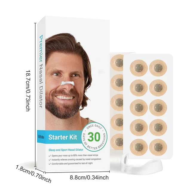 Starter Kit موسع الأنف مع اللواصق